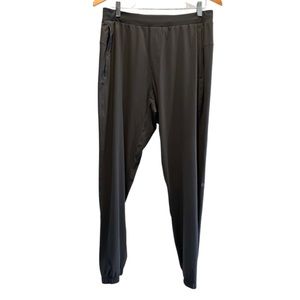 Lululemon Nylon Track pants gathered zip ankle pull on